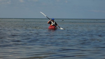 VED STRANDEN - LYSTRUP STRAND, kajakroer.jpg VED STRANDEN - LYSTRUP STRAND, kajakroer.jpg
